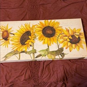 Sunflower Art Piece